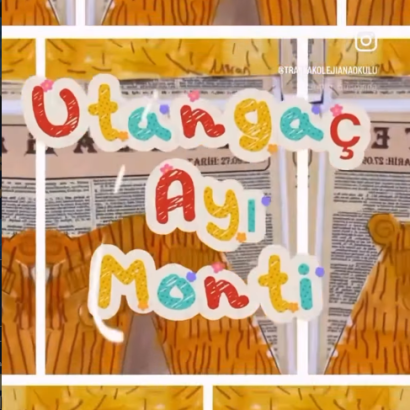Bugün konuğumuz Utangaç Ayı Monti’ydi.