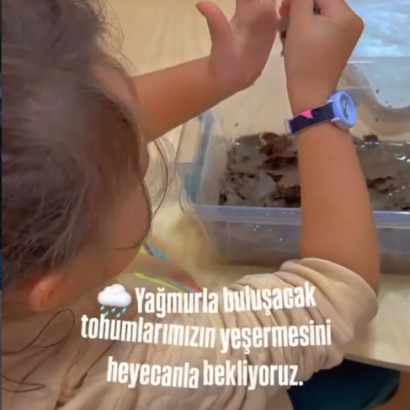 Özel Trakya Koleji Anaokulu olarak Ekim ayı projemizde doğaya dokunduk! 🌿