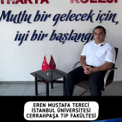 Başarı hikâyenle gurur duyuyoruz! 🎓✨