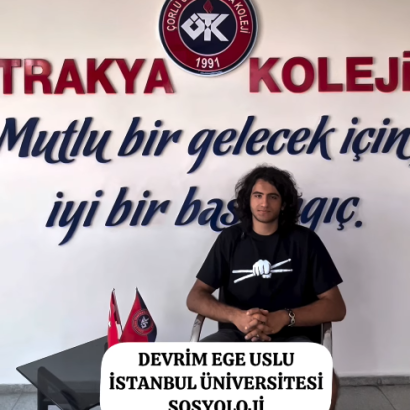 Başarı hikâyenle gurur duyuyoruz! 🎓✨